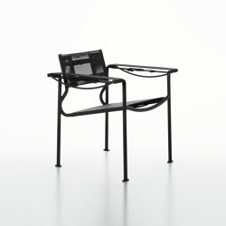 green lounge chair / 209 | Armchairs | Alias