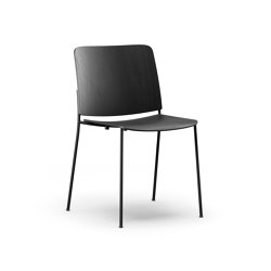 Atrium I, veneer backrest,
veneer seat | Chairs | Fora Form