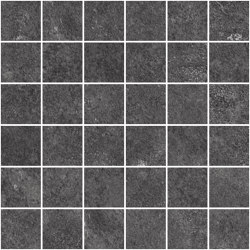 APOGEO Black - Mosaic 30x30 | Ceramic tiles | Tagina