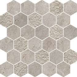 PIETRA D'ORVIETO Sabbia - Esagona Mosaic 28x29 | Piastrelle ceramica | Tagina