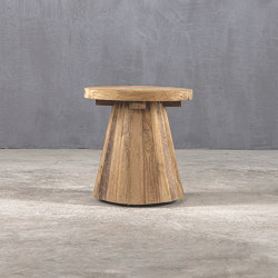 Slow Reclaimed | Mushroom Side Table Reclaimed Teak 35 | Side tables | Set Collection