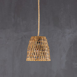 Slow | Caponara Lamp Shade Rattan S 30 | Suspended lights | Set Collection