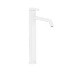 AXOR One Single lever basin mixer 260 with lever handle for wash bowls with waste set | matt white | Wash basin taps | AXOR
