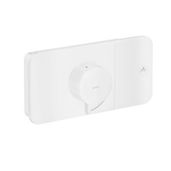 AXOR One Módulo de termostato empotrado para 1 función | blanco mate | Grifería para duchas | AXOR