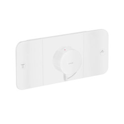 AXOR One Thermostatic module for concealed installation for 2 functions | matt white | Shower controls | AXOR