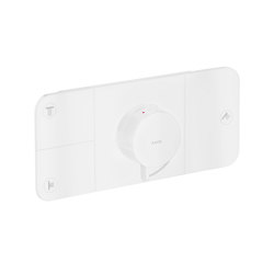 AXOR One Thermostatic module for concealed installation for 3 functions | matt white | Shower controls | AXOR