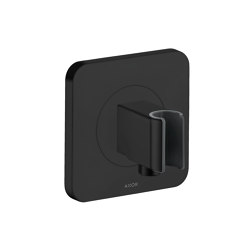 AXOR Citterio E Porter unit 120/120 softsquare | matt black | Bathroom taps accessories | AXOR