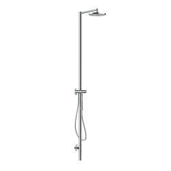 AXOR Starck Shower column with thermostat and overhead shower 240 1jet | Shower controls | AXOR