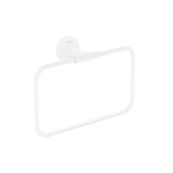 AXOR Universal Circular Accessories 
Porta asciugamano ad anello | Bianco Opaco | Portasciugamani | AXOR