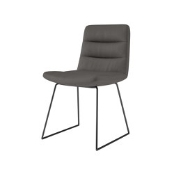 Consento I Tivoli 4-foot chair, metal | Chaises | Assmann Büromöbel