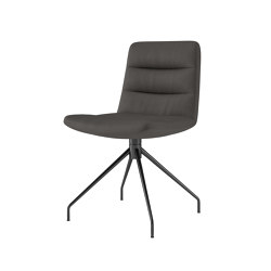 Consento I Tivoli 4-point star swivelling chair, metal