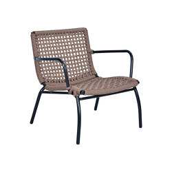 Lara Relax Armchair Single Weaving | Armchairs | cbdesign