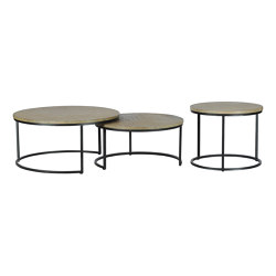 Light Coffee Table Set of 3 | Nesting tables | cbdesign