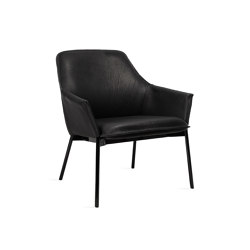 Grace | Lounge Chair Low mit Stahlgestell | Armchairs | FREIFRAU MANUFAKTUR