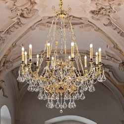 Odessa 12 155 | Ceiling suspended chandeliers | Masiero