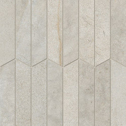 Sublime Grey Mosaico Plissé Mix | Ceramic tiles | Refin