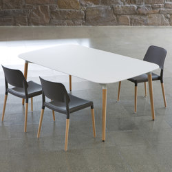 Belloch rectangular Table | Furniture | Contract tables | Santa & Cole