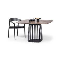BC 07 Basket Table square stone | Dining tables | Janua