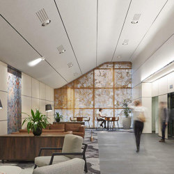 Groove - Router cut patterned panels | Sound absorbing ceiling systems | Autex Acoustics