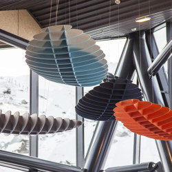 Lattice™ - Suspended acoustic sculptures | Sound absorbing ceiling systems | Autex Acoustics