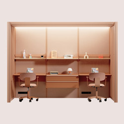 OmniRoom Work 3x1 in Clay Red | Room-in-room systems | Mute