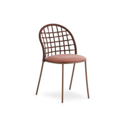 Petale Stuhl mit Seil, Gittermuster | Chairs | Expormim