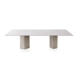 Talo outdoor rectangular dining table | Dining tables | Expormim