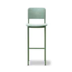 Plan Barstool Fully upholstered | Bar stools | Fredericia Furniture