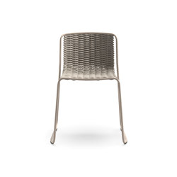 Arrmet Pocket Wood Chair - Painted Steel - Seat Upholstered by Robby  Cantarutti + Francesca Petricich