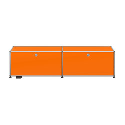 USM Haller E Media | Pure Orange | Sideboards | USM