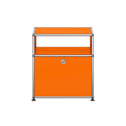 USM Haller Nightstand | Pure Orange | Tables de chevet | USM