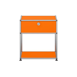 USM Haller Nightstand | Pure Orange | Tables de chevet | USM