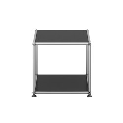 USM Haller Sidetable | Graphite Black | Side tables | USM