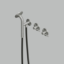 FFQT | Wall mounted mixers set with handshower kit | Robinetterie de douche | Quadrodesign