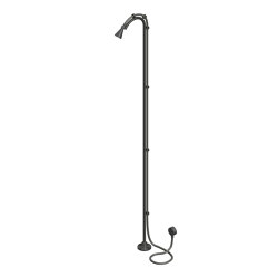 FFQT | Free-standing shower with shower head with spray jet | Standing showers | Quadrodesign