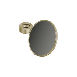 FFQT | Verstellbarer und vergrößerbarer Spiegel. Einsetzbar auf alle 22mm Rohre | Badarmaturen Zubehör | Quadrodesign