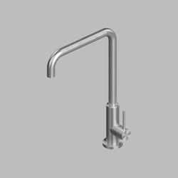 Kitchen Inox | Kitchen sink mixer with swivel spout | Küchenarmaturen | Quadrodesign
