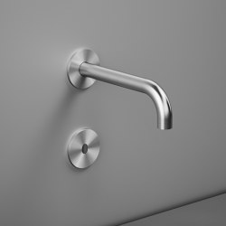 Sense | Wall-mounted infrared presence sensor with spout, cold water only. | Bath taps | Quadrodesign