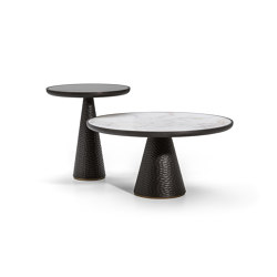 Duo Small Tables | closed base | Poltrona Frau
