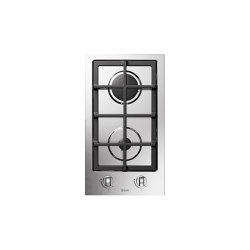 Pro Line | 30 cm stainless steel gas hob 2 burners | Piani cottura | ILVE