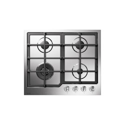 Pro Line | 60 cm stainless steel gas hob 4 burners | Hobs | ILVE