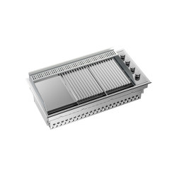 Professional Plus | 100 cm eingebauter Außengrill | Grillküchen | ILVE