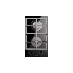 Professional Plus | 30 cm tempered glass gas hob 2 burners | Hobs | ILVE
