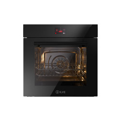 Professional Plus | 60 cm black glass TFT built-in oven | Hornos | ILVE