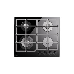Professional Plus | 60 cm tempered glass gas hob 4 burners | Hobs | ILVE