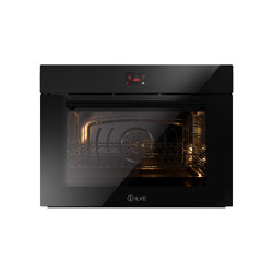 Professional Plus | 80 cm black glass TFT built-in oven | Backöfen | ILVE