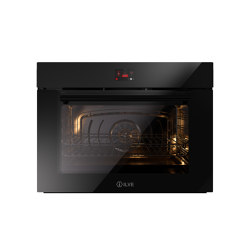 Professional Plus | 80 cm black glass TFT built-in oven | Fours | ILVE