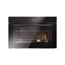 Professional Plus | 90 cm black glass TFT built-in oven | Ovens | ILVE