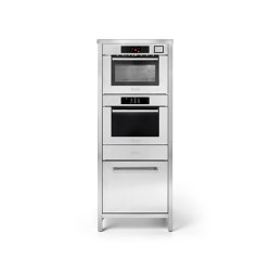 Professional Plus | Colonna multifunzione in acciaio inox | Forni | ILVE