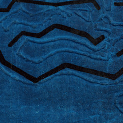 Art Paper | Un Pouvoir De Guérison | Rm 1033 05 | Colour blue | Elitis